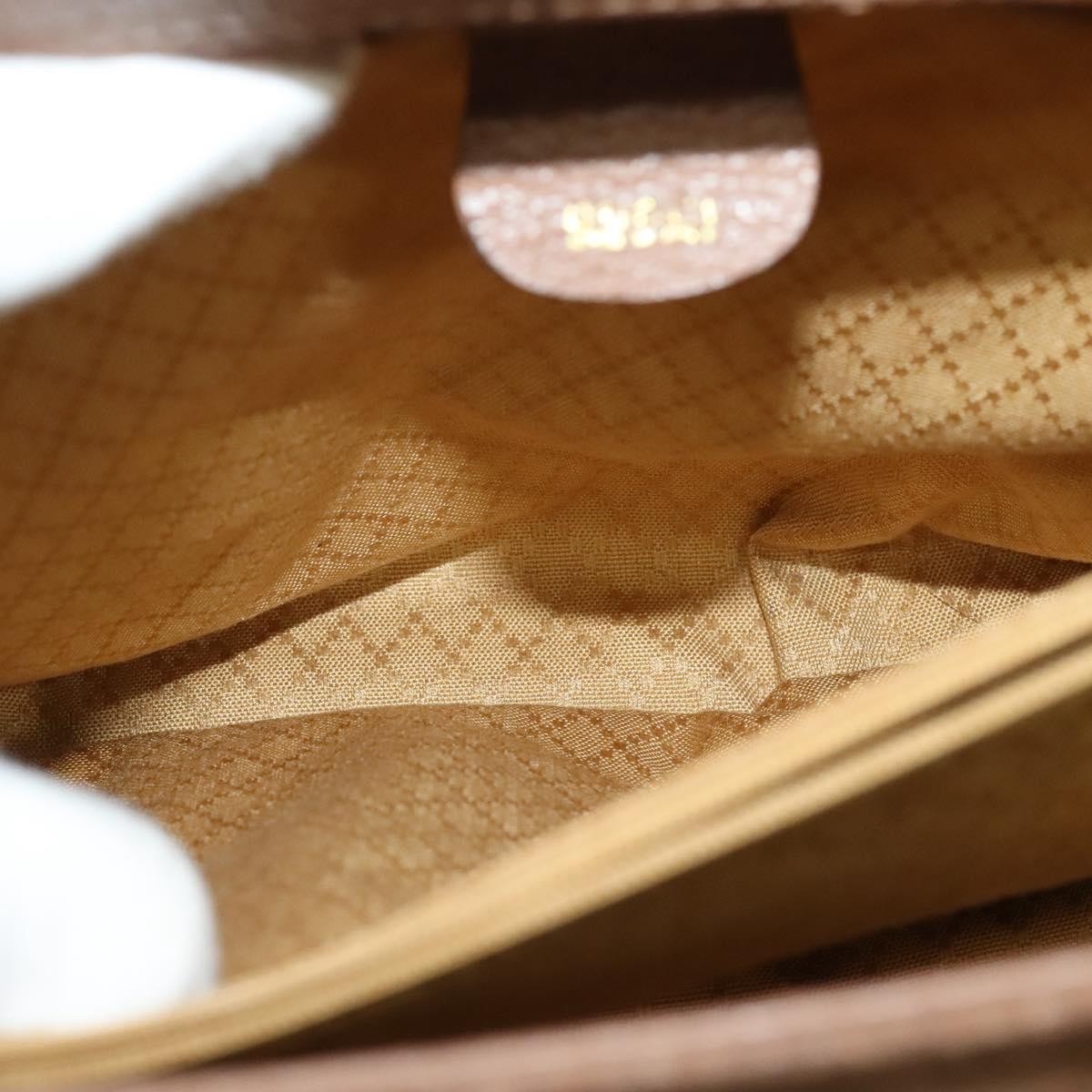 Gucci Bamboo Handle Tote Suede, BROWN, SUEDE, Tote bag