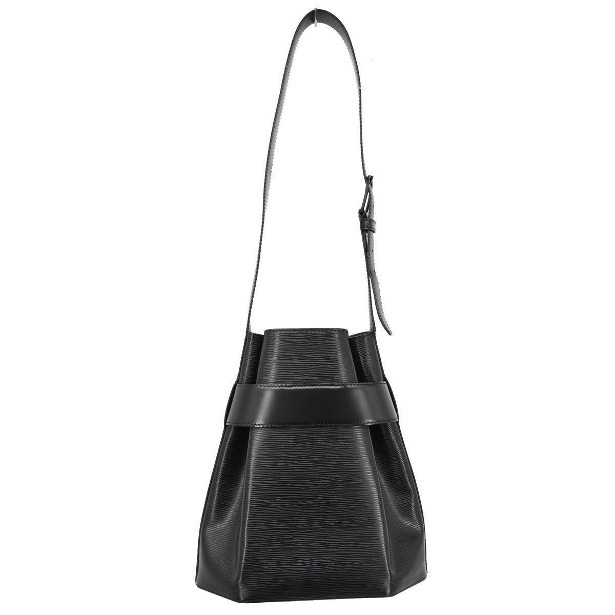 Louis Vuitton Vintage Sac d'Epaule Handbag Epi Leather, Black, Leather, Shoulder Bag