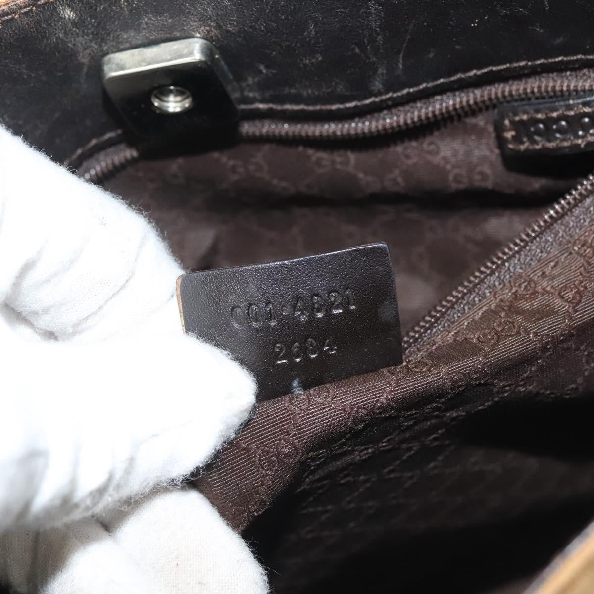 Gucci Sherry line shoulder bag Canvas, BEIGE, CANVAS, Shoulder bag