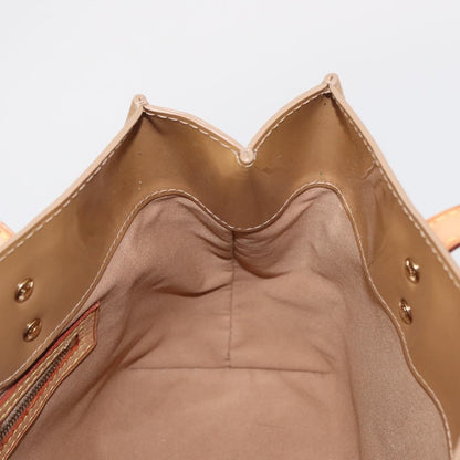 Louis Vuitton Reade Handbag Monogram Vernis, BEIGE, PATENT_LEATHER, Handbag
