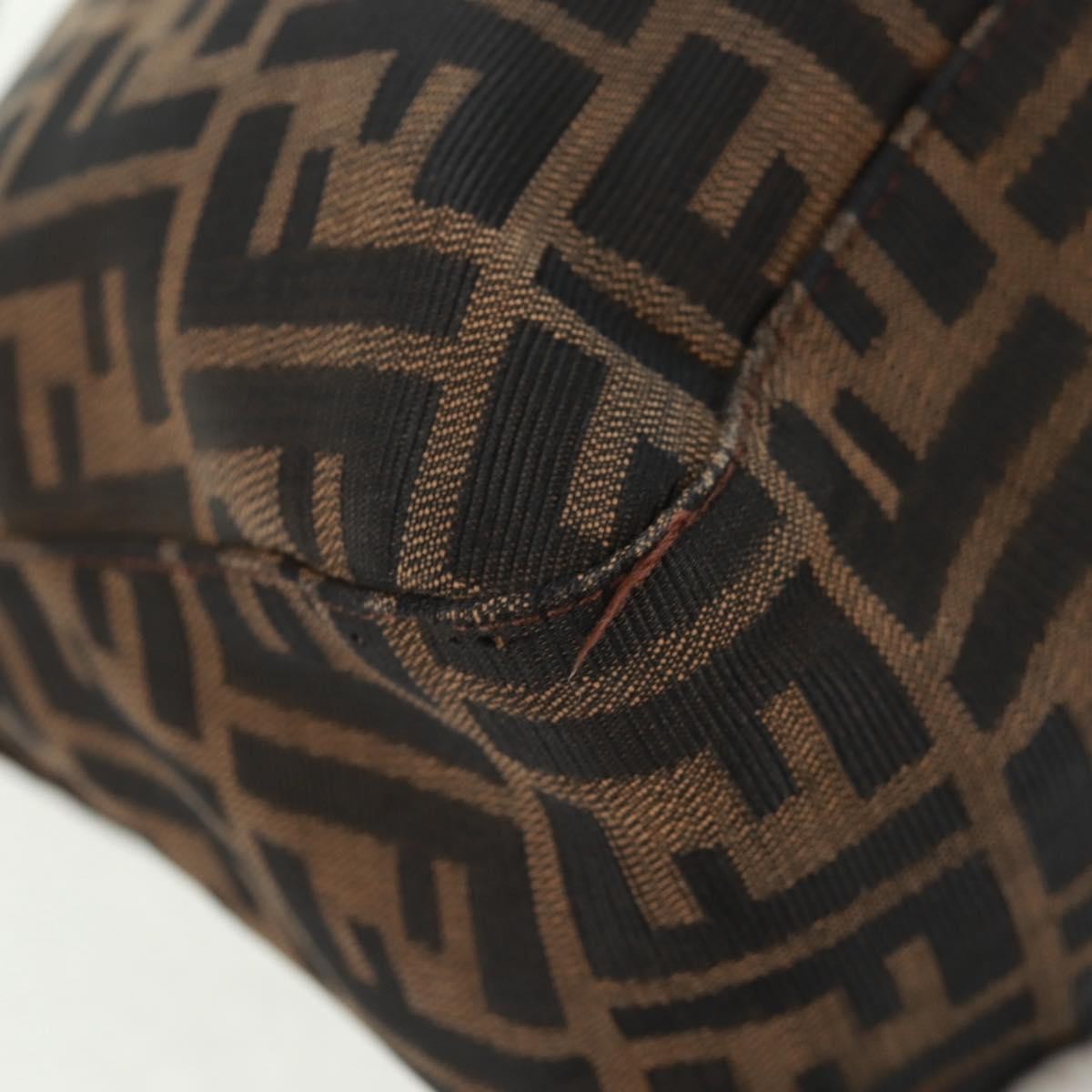 Fendi Mamma Baguette Zucca canvas, BLACK, CANVAS, Shoulder bag