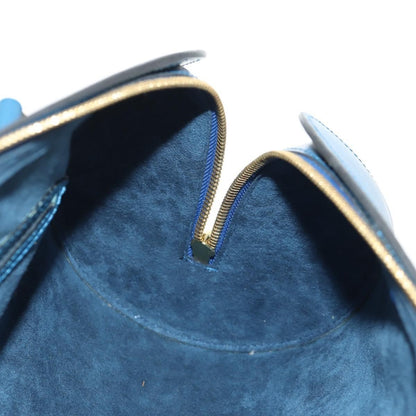 Louis Vuitton Soufflot Handbag Epi Leather, BLUE, LEATHER, Handbag
