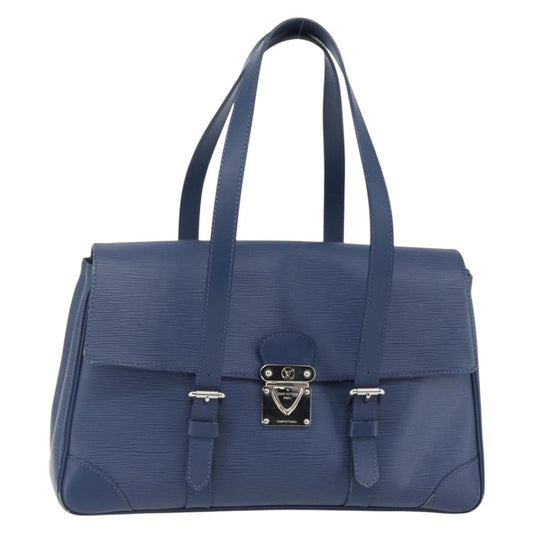 Louis Vuitton Segur Handbag Epi Leather, BLUE, LEATHER, Handbag