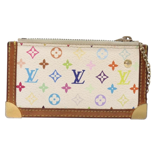 Louis Vuitton Pochette Clés Monogram Canvas, MULTICOLOUR, CANVAS, Wallets