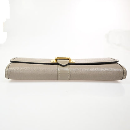 Louis Vuitton Suhali Le Favori Wallet Leather, GRAY, LEATHER, Wallets