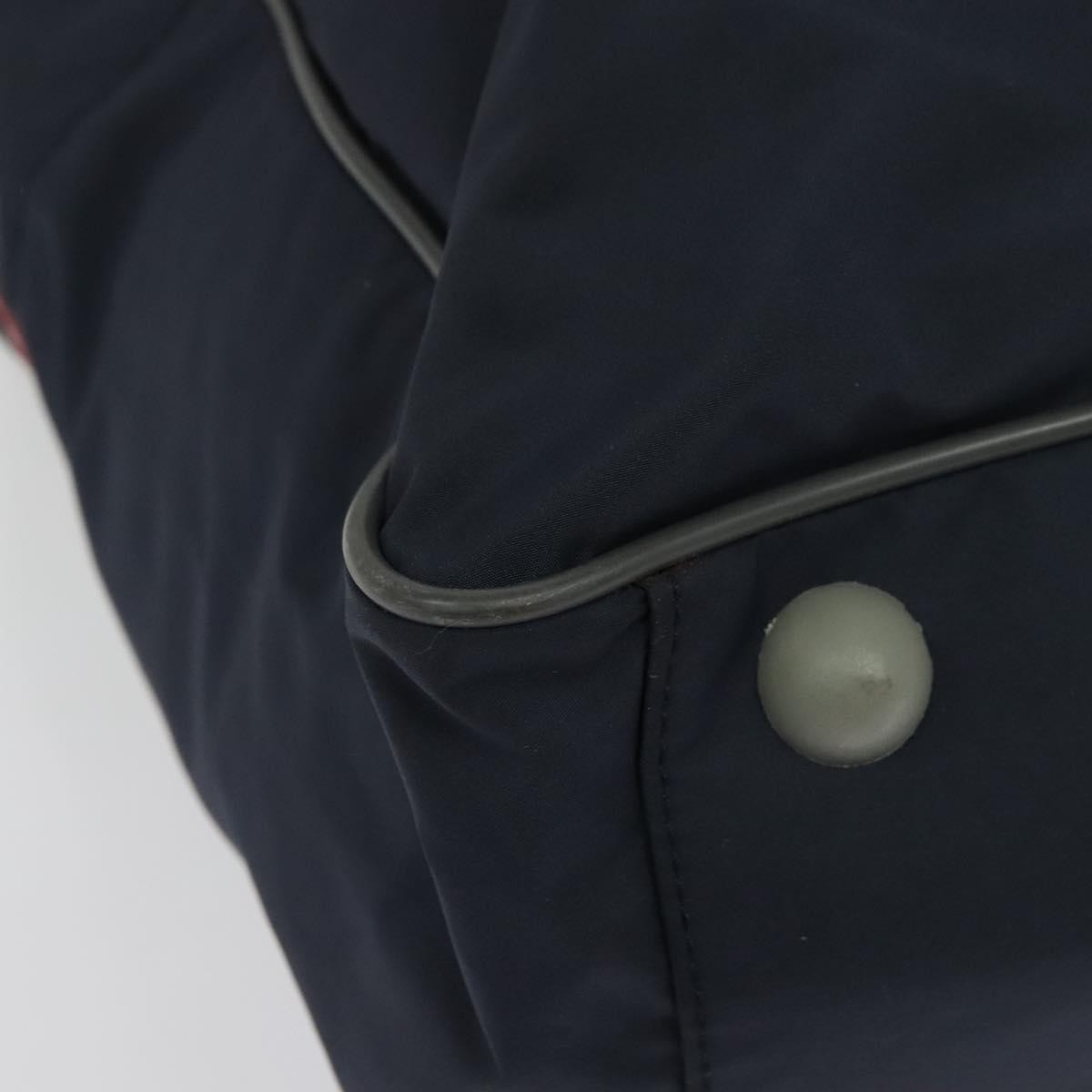 Prada Travel Boston Bag Nylon, NAVY, NYLON, Travel bag