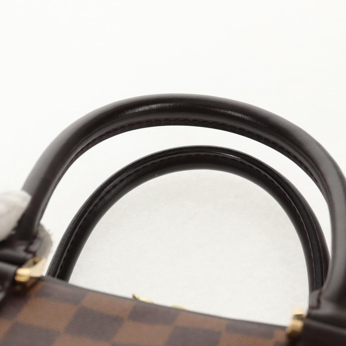 Louis Vuitton Brera Handbag Damier, BROWN, CANVAS, Handbag