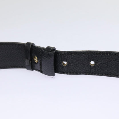 Celine Shoulder Bag Leather, BLACK, LEATHER, Shoulder bag