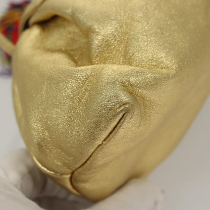 Loewe Vintage Crossbody Leather, GOLD, LEATHER, Shoulder bag