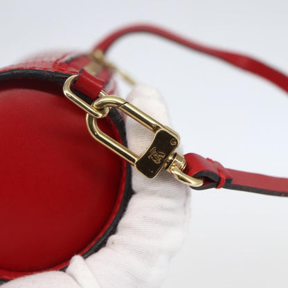Louis Vuitton Soufflot Pochette Epi Leather, RED, LEATHER, Clutche & pouche