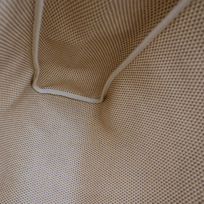 Hermes Herbag Zip Leather and Toile, BROWN, CANVAS, Travel bag