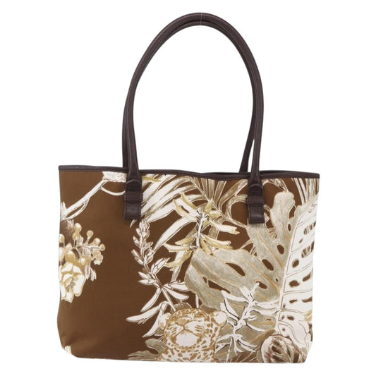 Salvatore Ferragamo Vintage Tote bag Canvas, BROWN, CANVAS, Tote bag