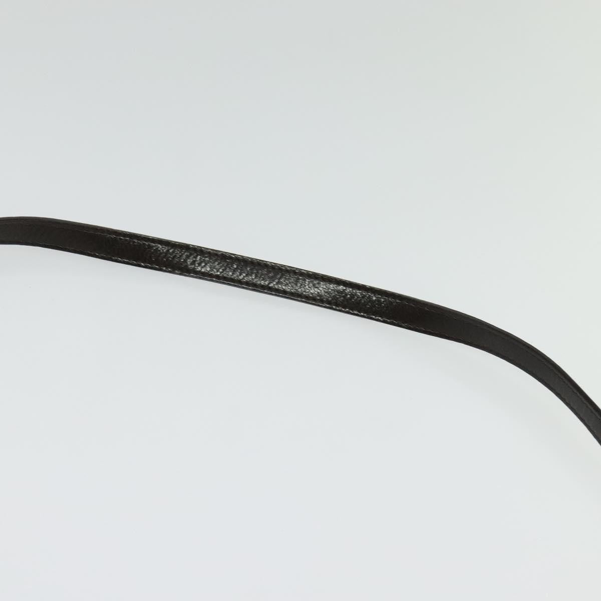 Saint Laurent Vintage Shoulder Bag Leather, BROWN, LEATHER, Shoulder bag