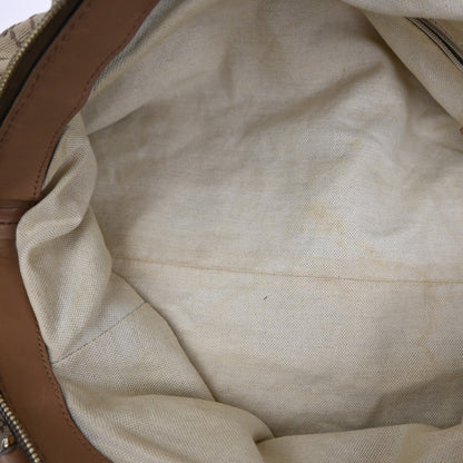 Gucci Sukey Convertible Boston Bag Diamante Canvas, BROWN, CANVAS, Tote bag