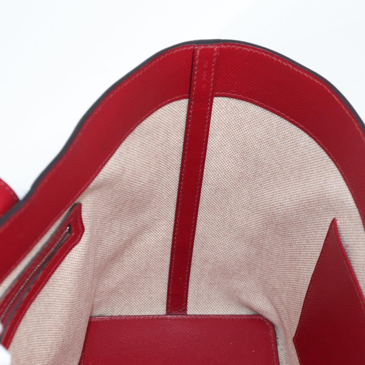 Hermes Maxibox Cabas Evercolor with Epsom, BLUE, LEATHER, Tote bag