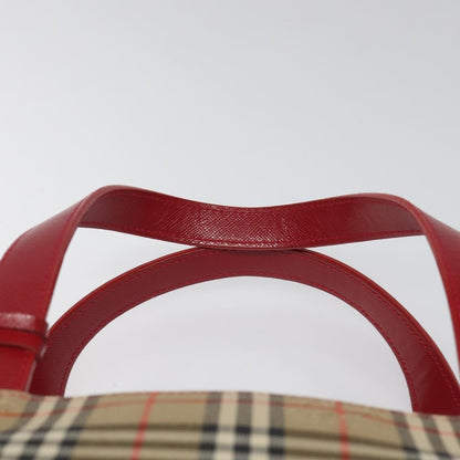 Burberry Nova Check Handbag Nova Check Canvas, BEIGE, CANVAS, Handbag