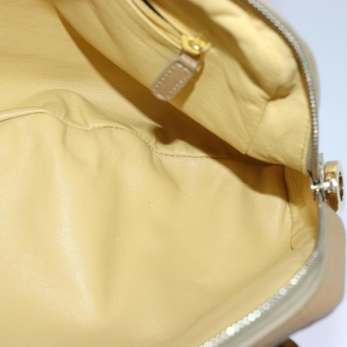 Bvlgari Doppio Handbag Leather, BROWN, LEATHER, Handbag