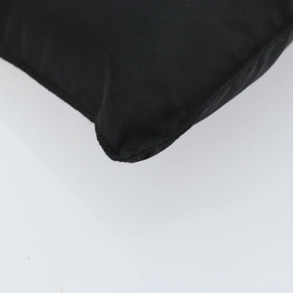 Prada Flat Messenger Bag Tessuto, BLACK, NYLON, Shoulder bag