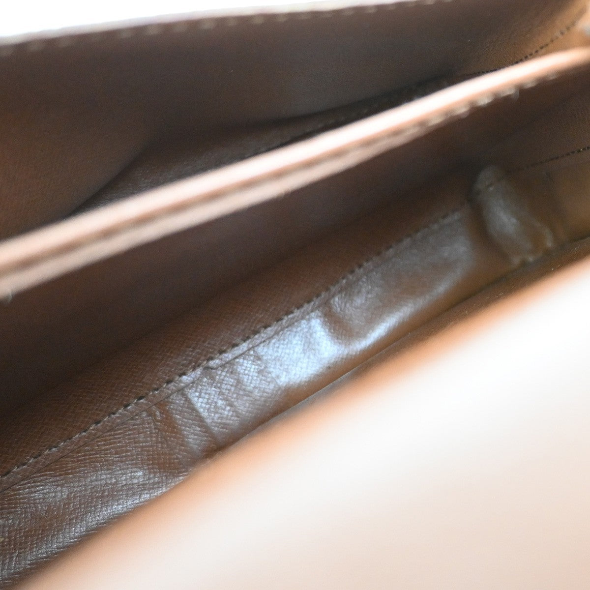 Louis Vuitton Cartouchiere Handbag Monogram Canvas, BROWN, CANVAS, Shoulder bag