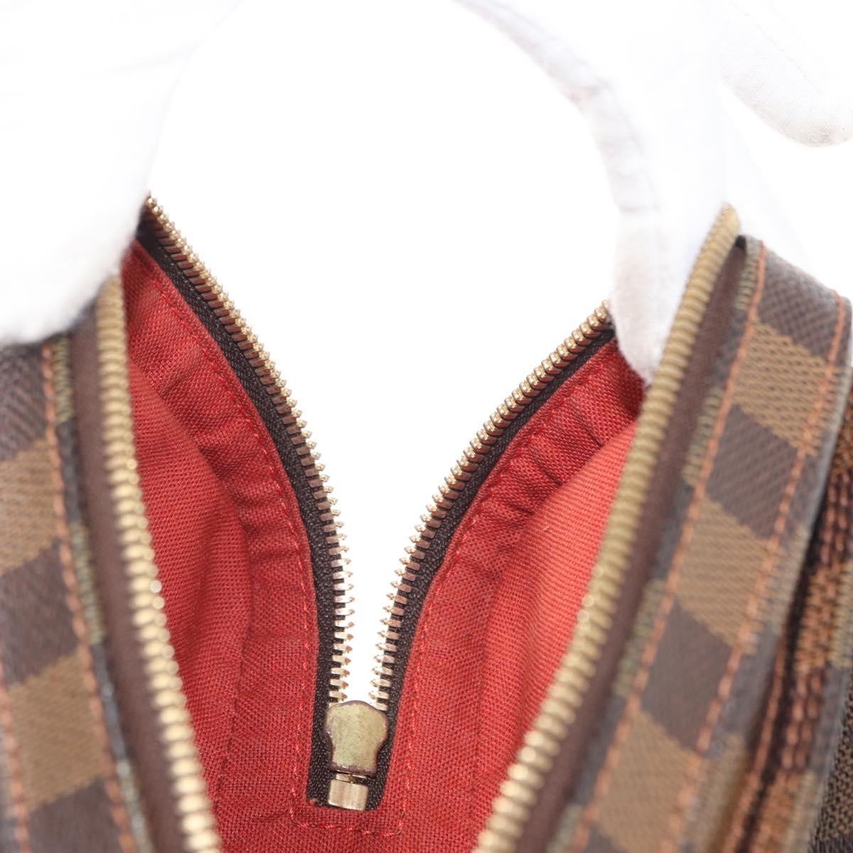 Louis Vuitton Geronimos Waist Bag Damier, BROWN, CANVAS, Shoulder bag