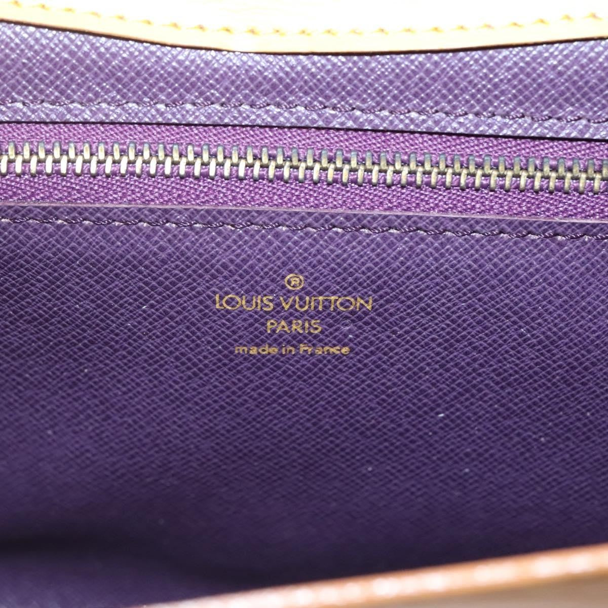 Louis Vuitton Art Deco Clutch Epi Leather, YELLOW, LEATHER, Clutche & pouche