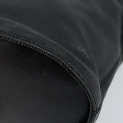 Loewe Anagram handbag Leather, BLACK, LEATHER, Handbag