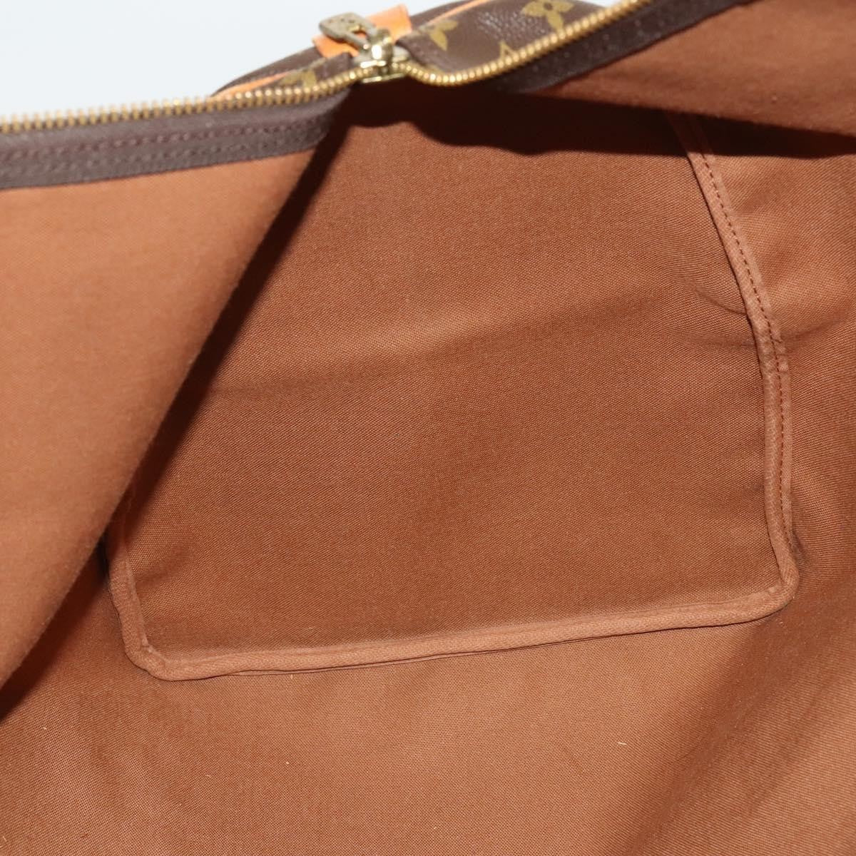 Louis Vuitton Keepall Bag Monogram Canvas, BROWN, CANVAS, Travel bag