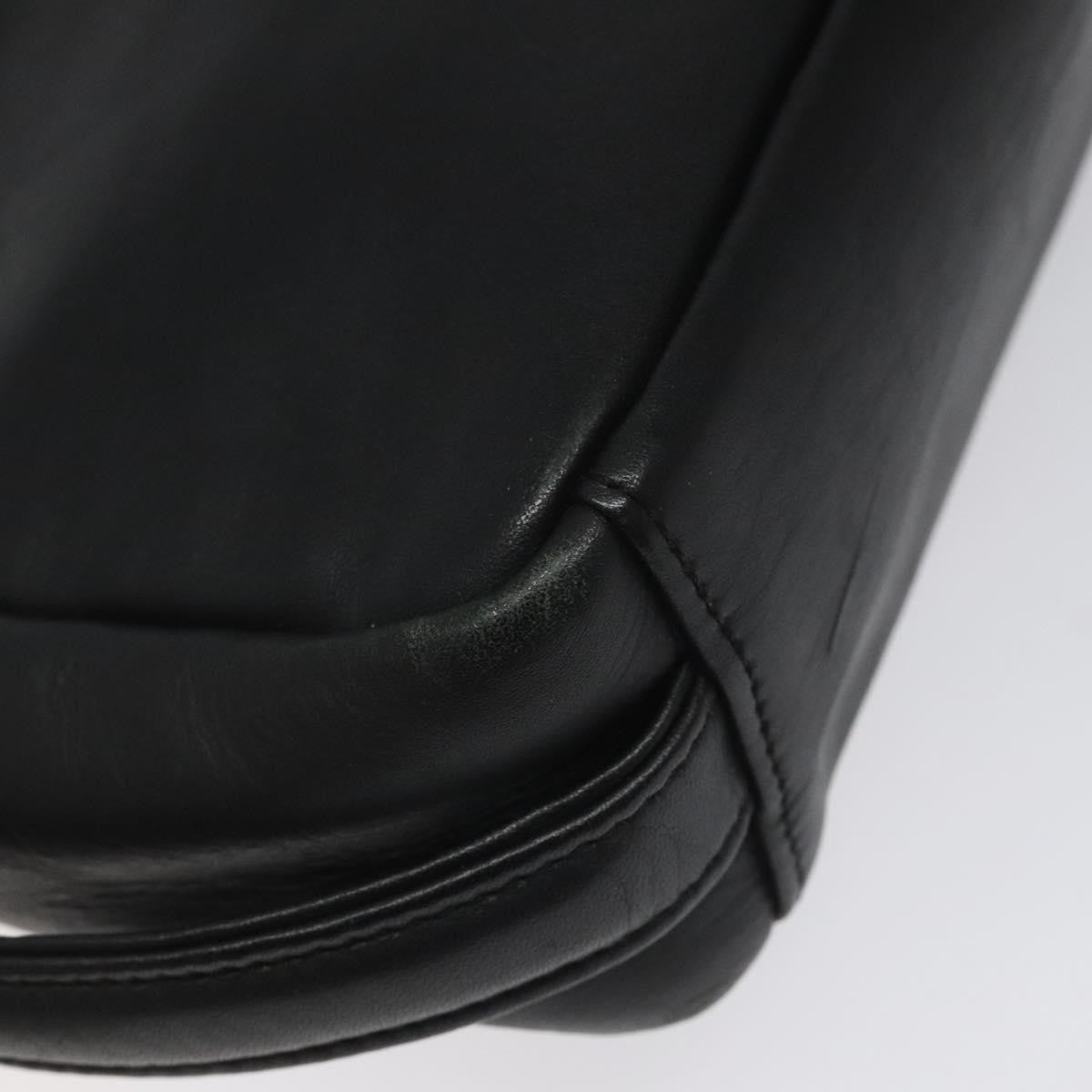 Balenciaga Vintage Pouch Leather, BLACK, LEATHER, Clutche & pouche