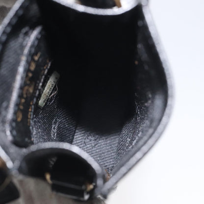 Chanel Cigarette Case Leather, BLACK, LEATHER, Clutche & pouche