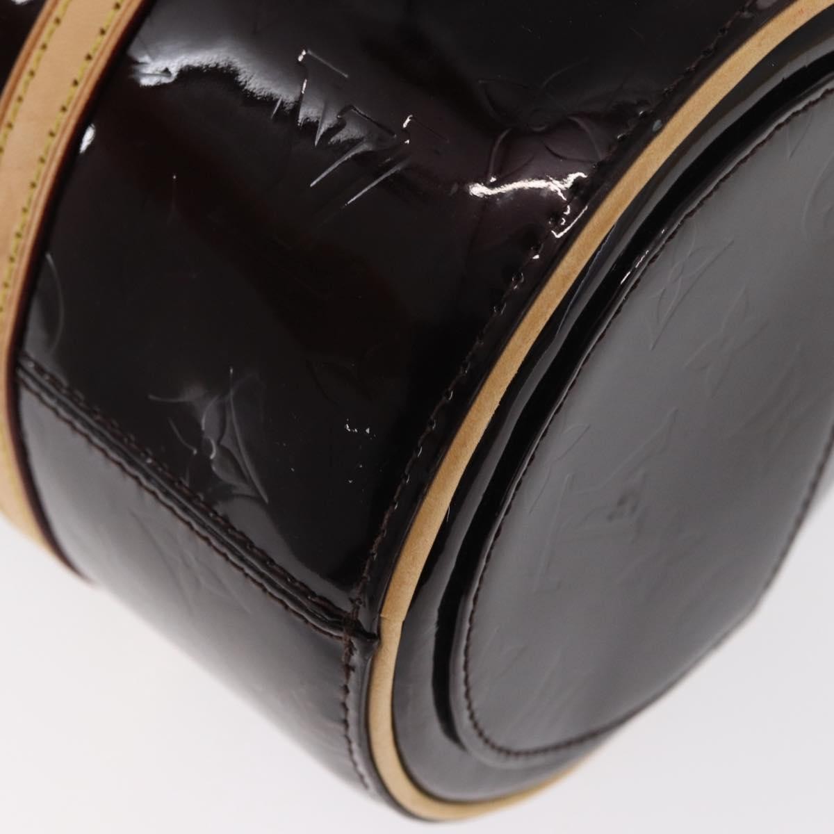 Louis Vuitton Bedford Handbag Monogram Vernis, BURGUNDY, PATENT_LEATHER, Handbag