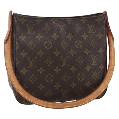 Louis Vuitton Looping Handbag Monogram Canvas, BROWN, CANVAS, Shoulder bag