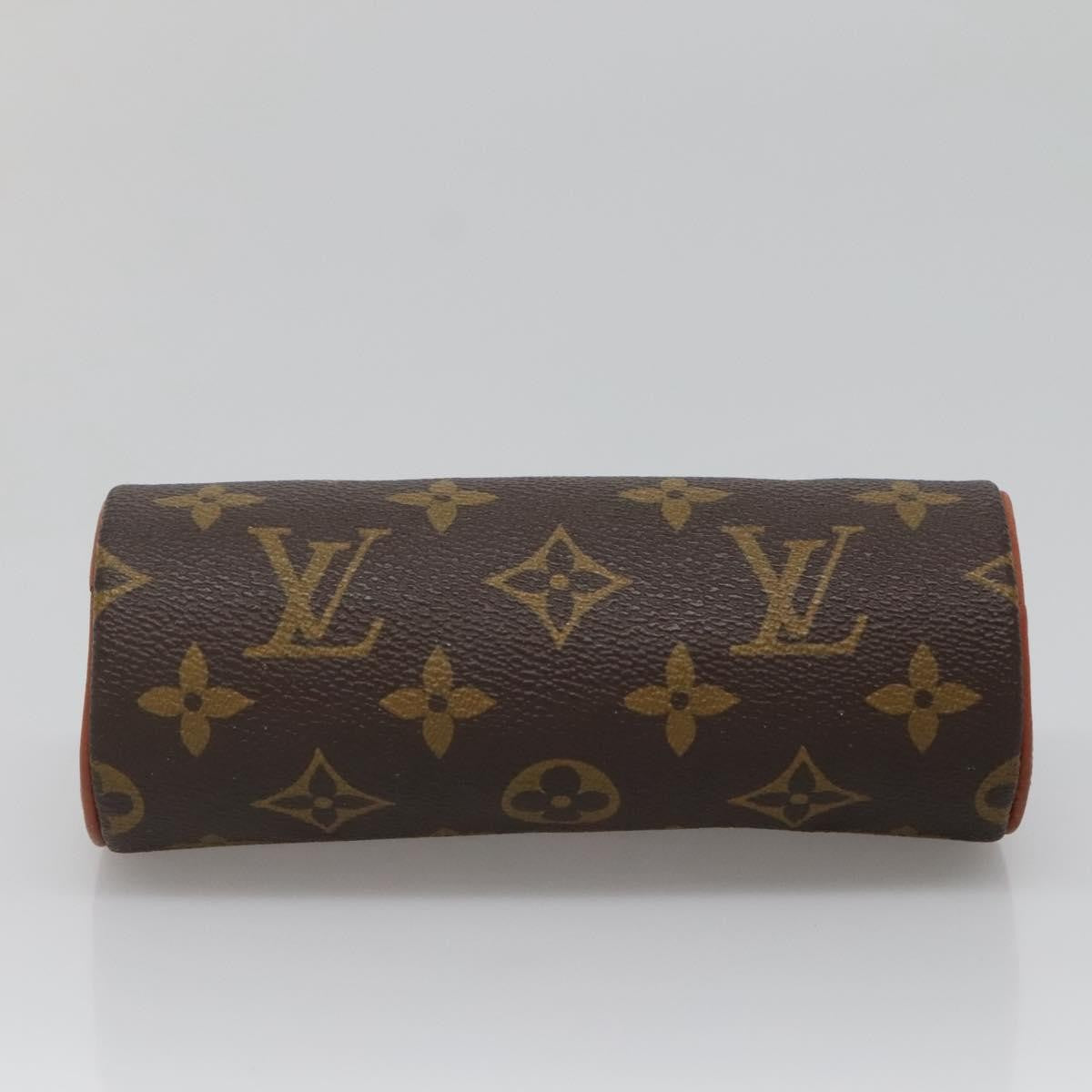 Louis Vuitton Papillon Pochette Monogram Canvas, BROWN, CANVAS, Clutche & pouche