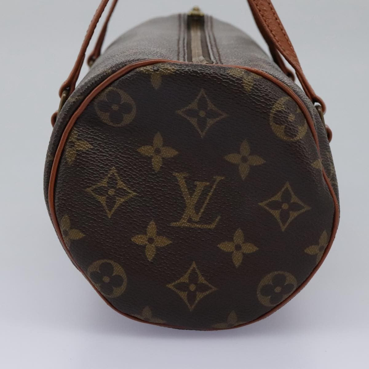 Louis Vuitton Papillon Handbag Monogram Canvas, BROWN, CANVAS, Handbag