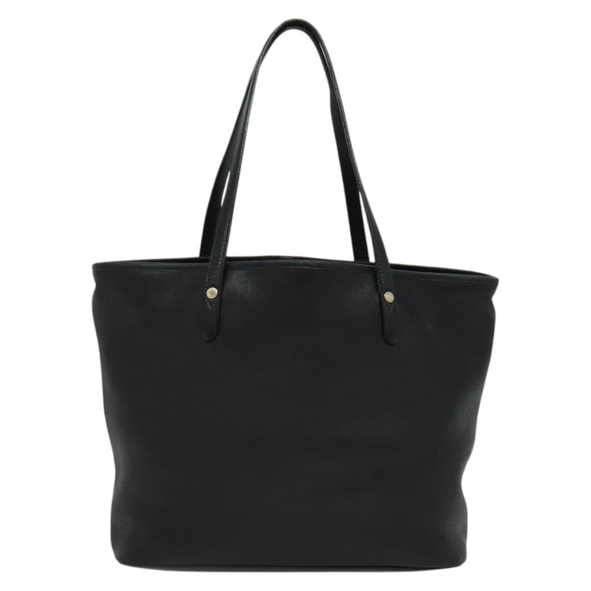 Bvlgari Tote Sotirio Leather, BLACK, LEATHER, Tote bag