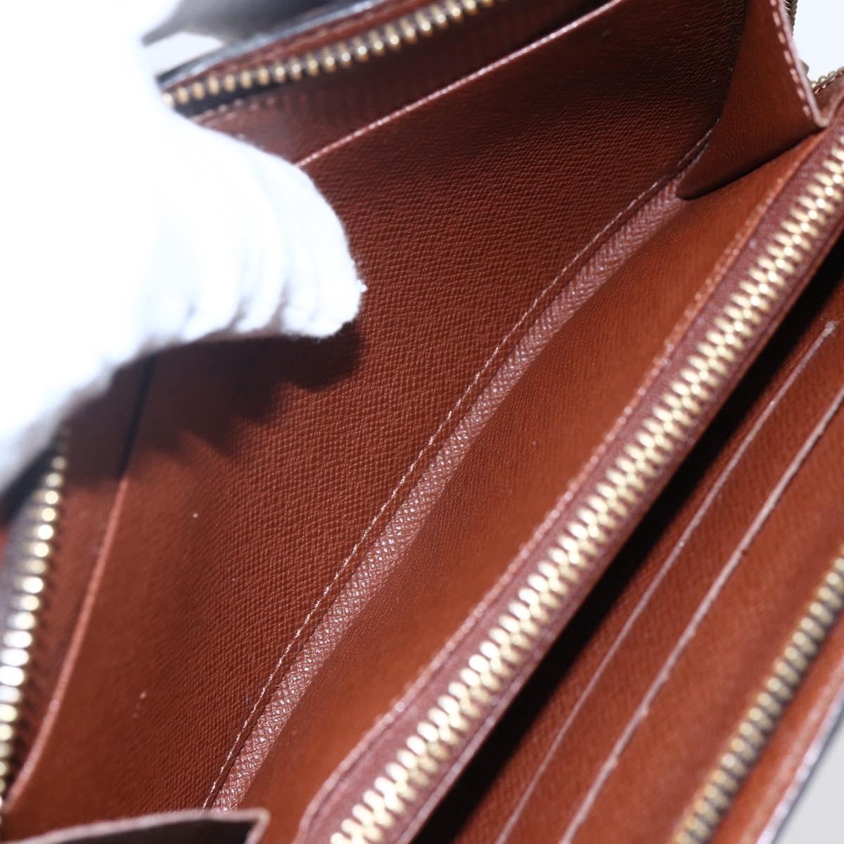 Louis Vuitton Zippy wallet Canvas, BROWN, CANVAS, Wallets