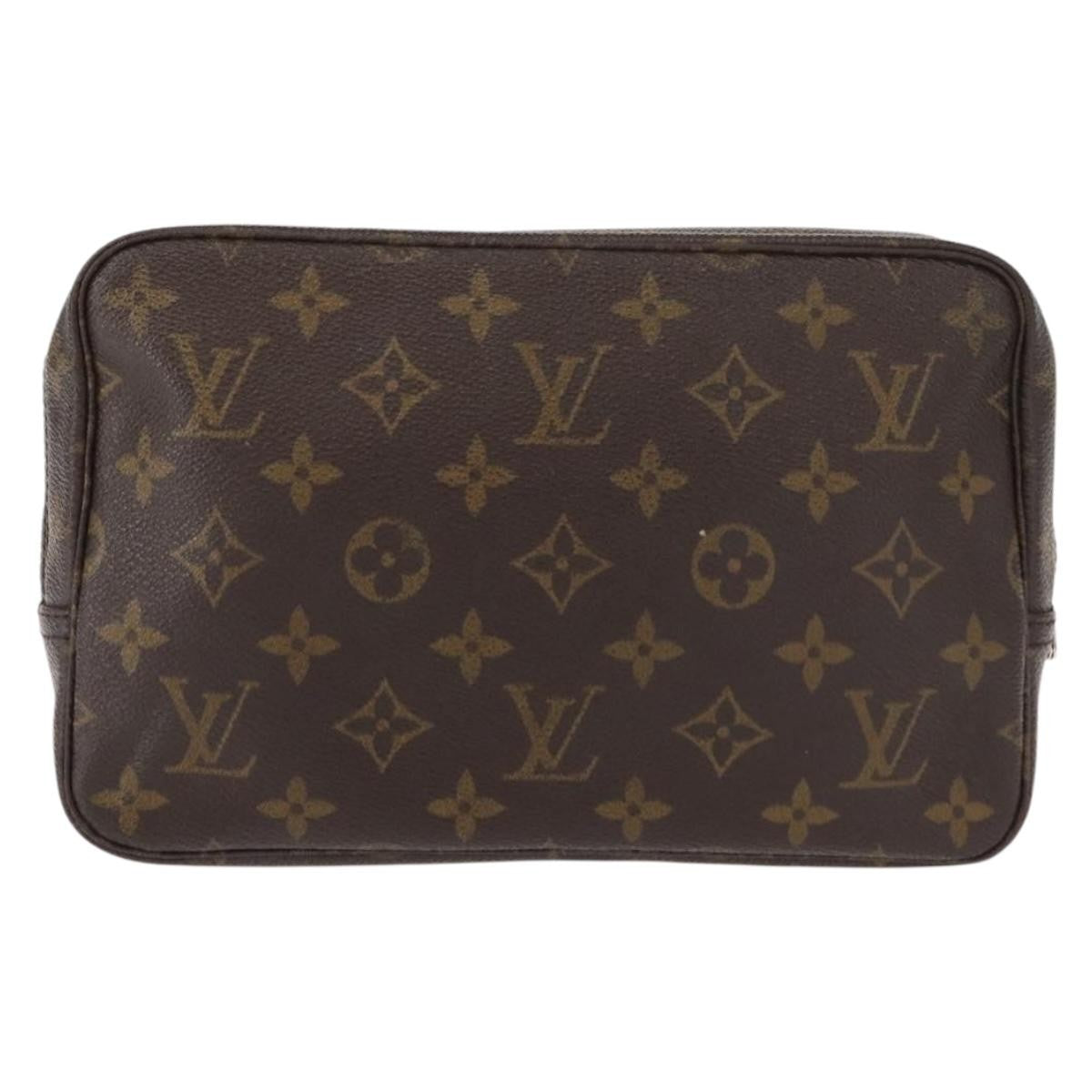 Louis Vuitton Trousse Toilette Monogram Canvas, BROWN, CANVAS, Clutche & pouche