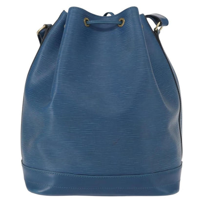 Louis Vuitton Petit Noe NM Handbag Epi Leather, BLUE, LEATHER, Shoulder bag