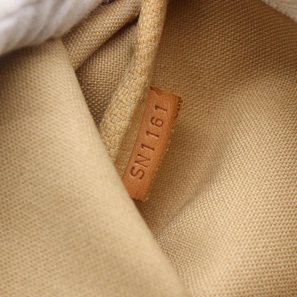 Louis Vuitton Eva Handbag Damier, WHITE, CANVAS, Handbag