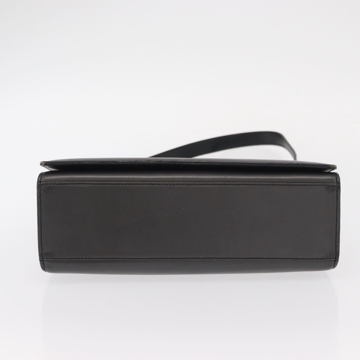 Gucci Vintage Shoulder Bag Leather, BLACK, LEATHER, Shoulder bag