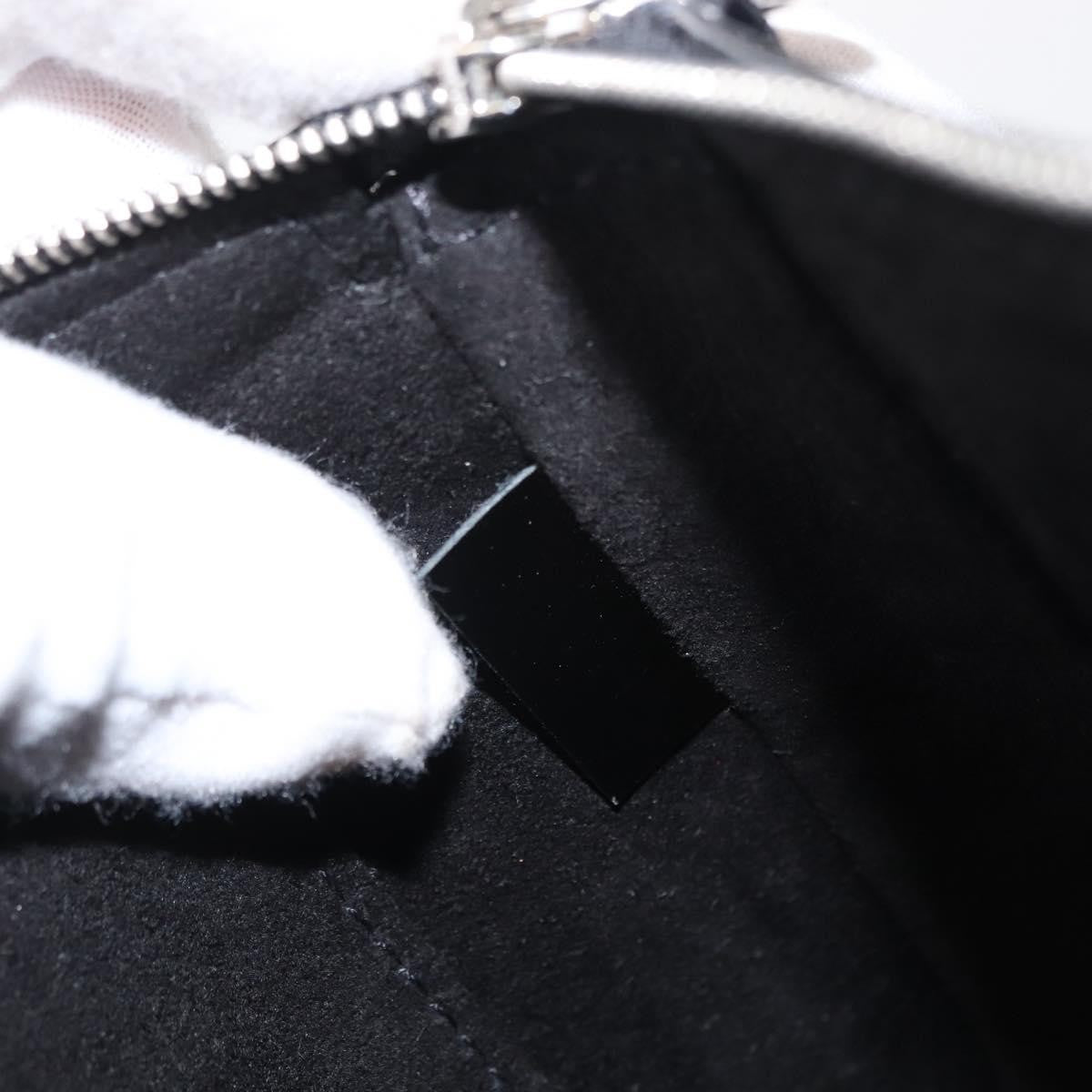 Louis Vuitton Pochette Accessoires NM Electric Epi Leather, BLACK, LEATHER, Clutche & pouche