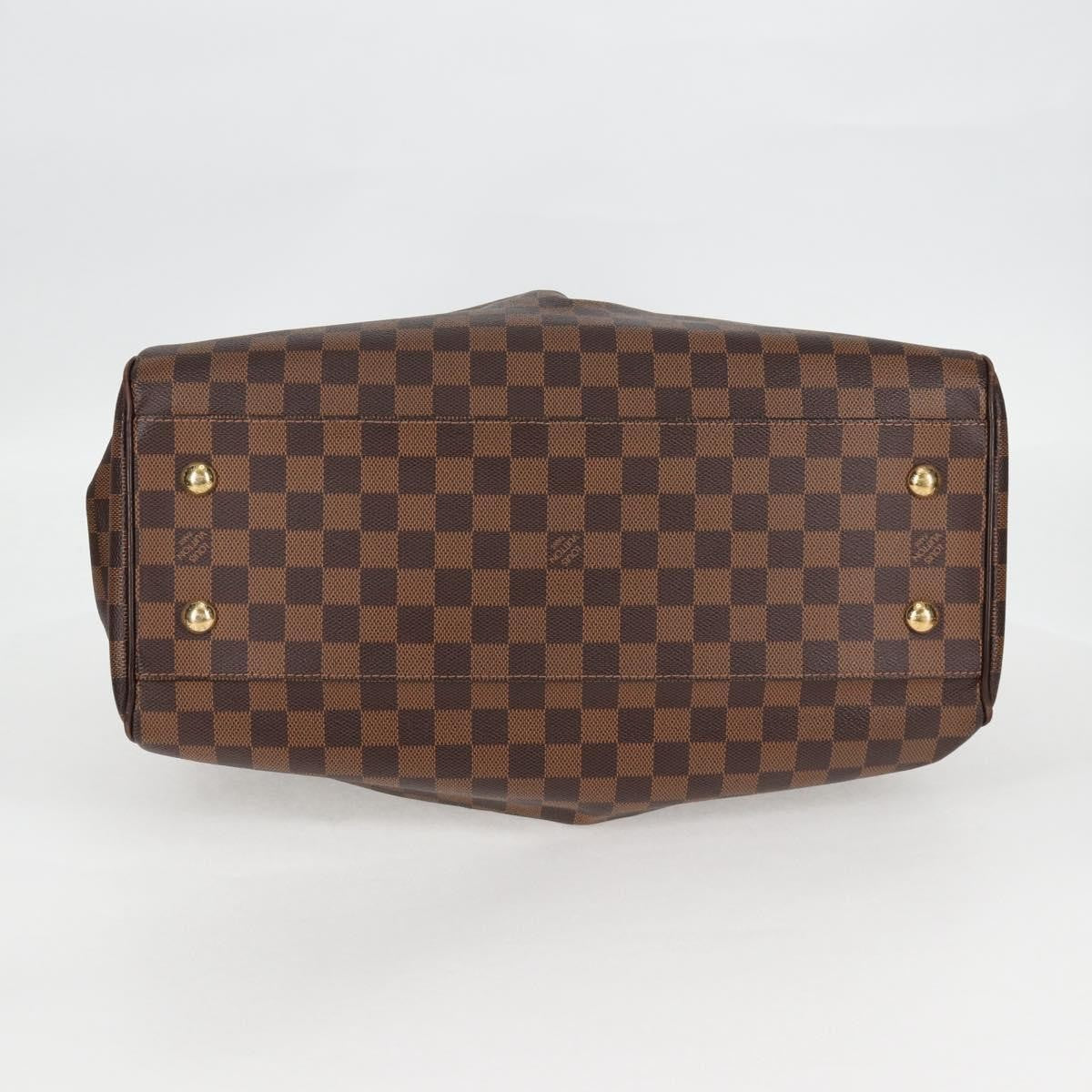 Louis Vuitton Trevi Handbag Damier, BROWN, CANVAS, Handbag