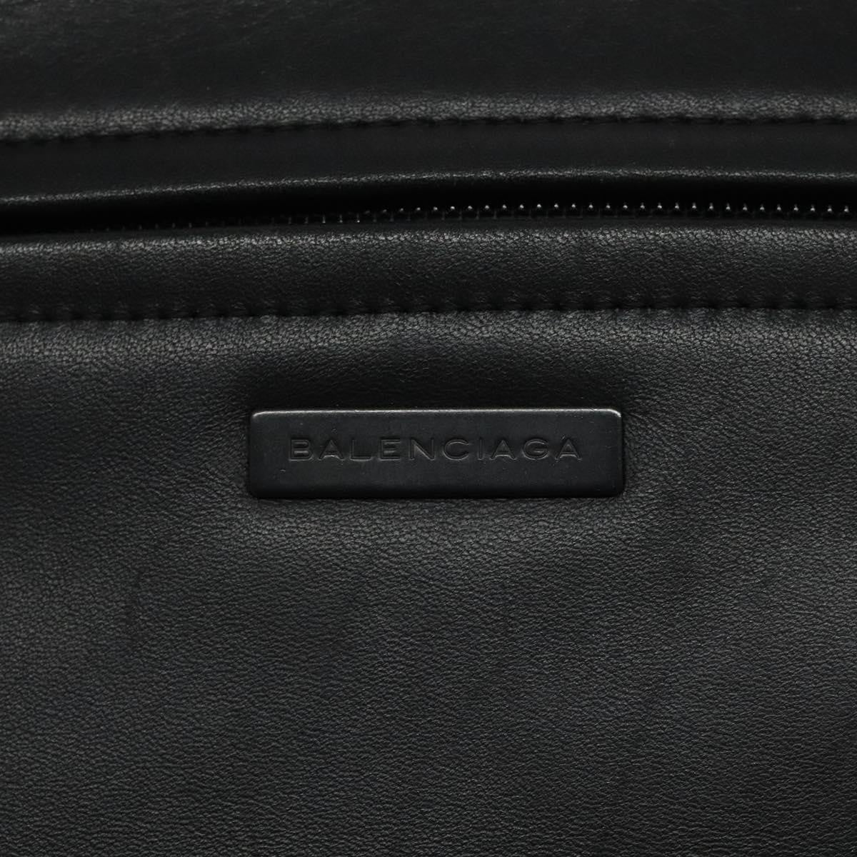 Balenciaga Vintage Pouch Leather, BLACK, LEATHER, Clutche & pouche