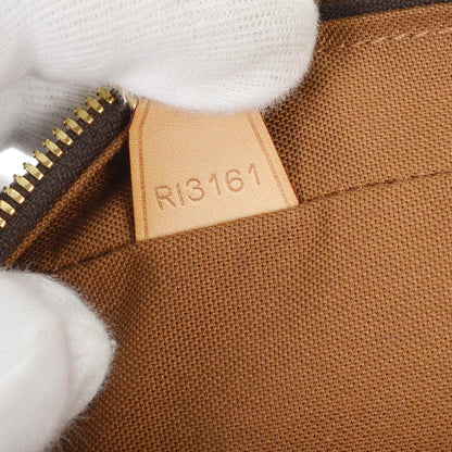 Louis Vuitton Abbesses Messenger Bag Monogram Canvas, BROWN, CANVAS, Shoulder bag