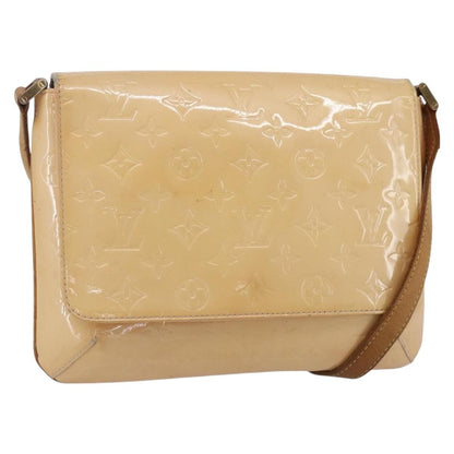 Louis Vuitton Thompson Street Handbag Monogram Vernis, BEIGE, PATENT_LEATHER, Shoulder bag