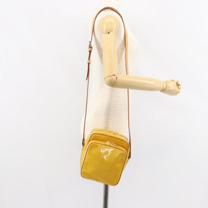 Louis Vuitton Wooster Handbag Monogram Vernis, YELLOW, PATENT_LEATHER, Shoulder bag