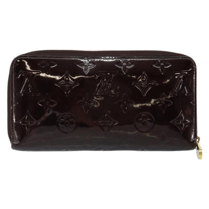 Louis Vuitton Zippy Wallet NM Monogram Patent, BURGUNDY, PATENT_LEATHER, Wallets