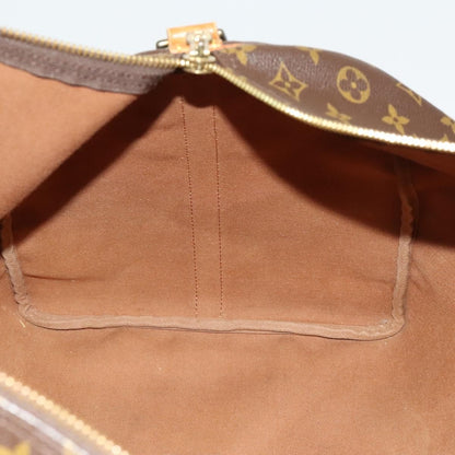 Louis Vuitton Keepall Bandouliere Bag Monogram Canvas, BROWN, CANVAS, Travel bag