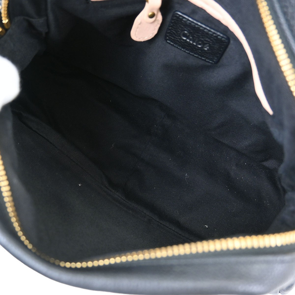 Chloe Paraty Top Handle Bag Leather, BLACK, LEATHER, Handbag