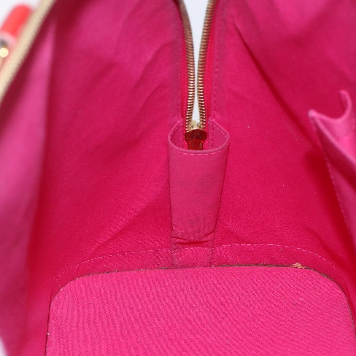 Louis Vuitton Alma Handbag Patent Leather, PINK, PATENT_LEATHER, Handbag