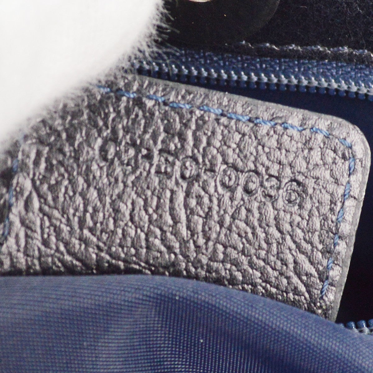 Christian Dior Flight Tote Diorissimo Denim, NAVY, CANVAS, Tote bag